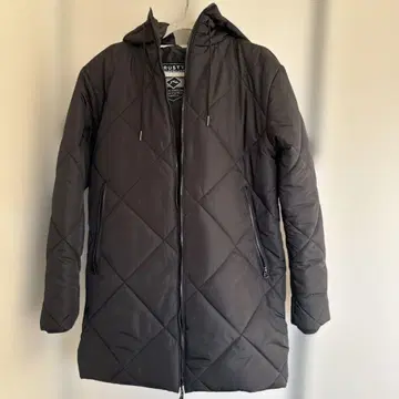 RUSTY 러스티 충전솜 코트 아우터 블랙 여성용 M