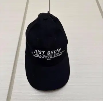 io JUST SHOW 무도관 캡. vallad