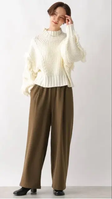 LEPSIM 렙심 팬츠 모카키 프리 사이즈