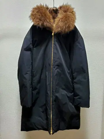 DEUXIEME CLASSE 블랙 다운 자켓 38