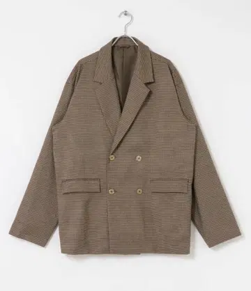 SENSE OF PLACE 체크 무늬 테일러드 자켓