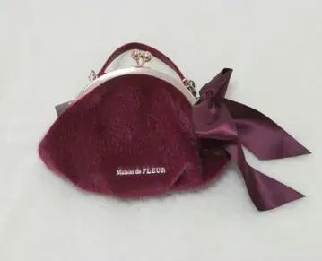 Maison de FLEUR 가마구치 파우치 하자품
