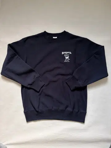 BIRDWELL 네이비 맨투맨 L 새상품