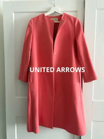 UNITED ARROWS 코트 핑크