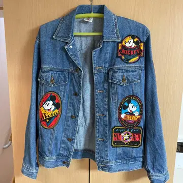 빈티지 미키마우스 데님 자켓 S