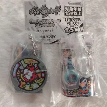 반다이 요괴워치 미니어처 패키지 컬렉션 2개 세트