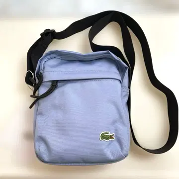 새상품 LACOSTE 파우더 블루 숄더백 카메라백