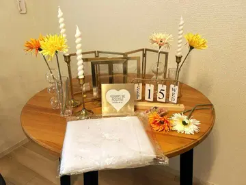 결혼식 웰컴 스페이스 잡화