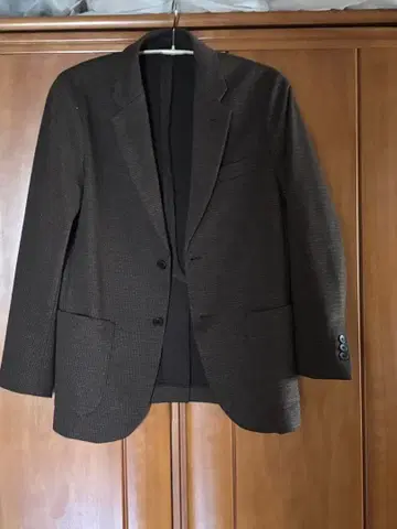 브라운 슬림핏 비즈니스 정장