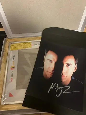 도쿄 코믹콘 사인 포토상 니콜라스 케이지