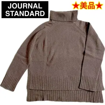 [새상품급] JOURNAL STANDARD 울 캐시미어 하이넥 스웨터