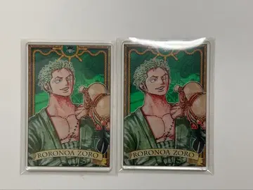 원피스 조로 스탯 카드 2점