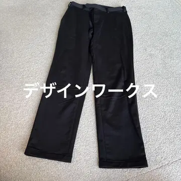 디자인 웍스 블랙 팬츠