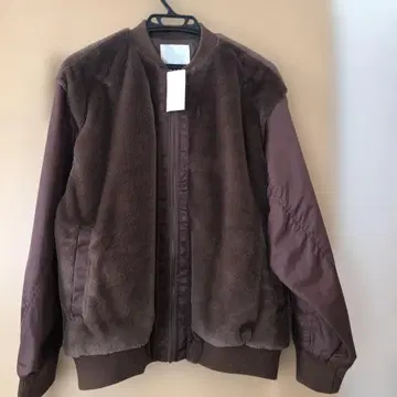 퍼 절개 블루종