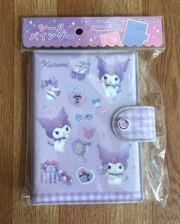 씰 바인더 산리오 쿠로미 씰 치이카와 (먼작귀) 씰 시트 10매
