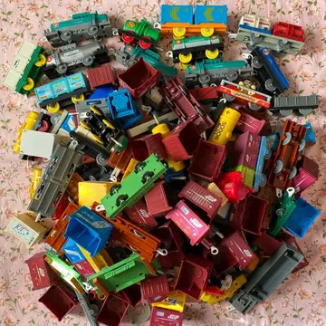 프라레일 화차 세트 동력차 없음 컨테이너 탱커 3kg 초과 묶음 판매