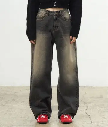 ACLENT 보이프렌드 빈티지 청바지