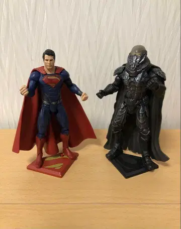 맨 오브 스틸 슈퍼맨 vs 조드 장군 피규어 세트