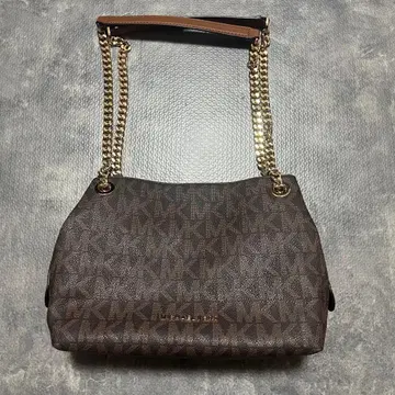 새상품급 MICHAEL KORS 브라운 핸드백