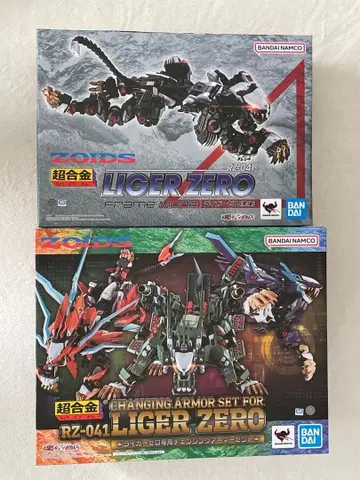 연말 창고 개방 세일 초합금 라이거 제로 & 체인지 아머 세트