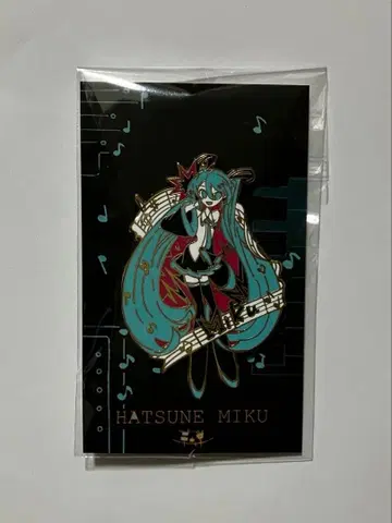 카와세미전 개인전 3원색의 비망록 하츠네 미쿠 핀 배지 배지
