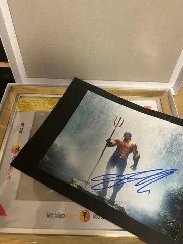 도쿄 코믹콘 사인 사진상 제이슨 모모아