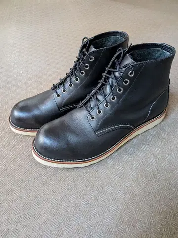 천연 가죽 Hawkins 호킨스 본 가죽 플레인 토 세터 부츠