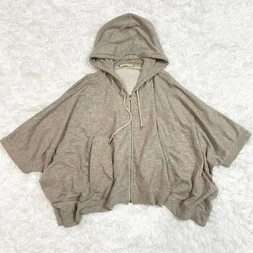 개럴개런트 후드티 오버 사이즈 풀 집업 돌먼 슬리브