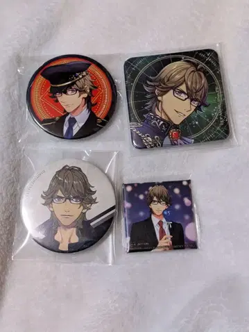 호우에이치 캔뱃지 4개 세트