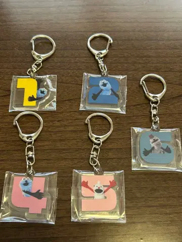 퍼펫 스 클리어 키링