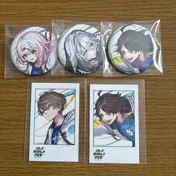 니지산지 니지 페스 캔뱃지 카드