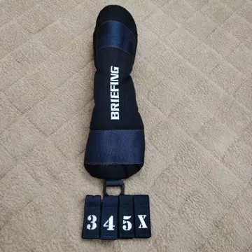 새상품급 골프헤드커버 브리핑 BRIEFING 유틸리티용 네이비