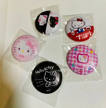 아베일 Avail 헬로키티 캔뱃지 푸니 캔뱃지 50주년