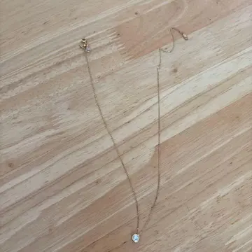 골드 체인 목걸이 지르코니아 참