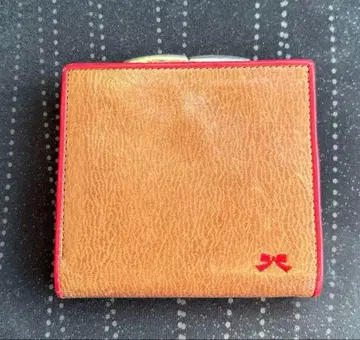 여성용 emi 가죽 접이식 지갑 동전 지갑 있음