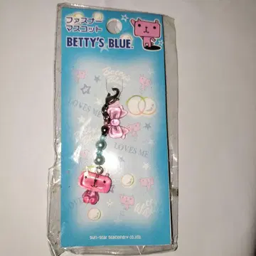 BETTY'S BLUE 에이미짱 지퍼 마스코트 당시 물건 헤이세이 레트로