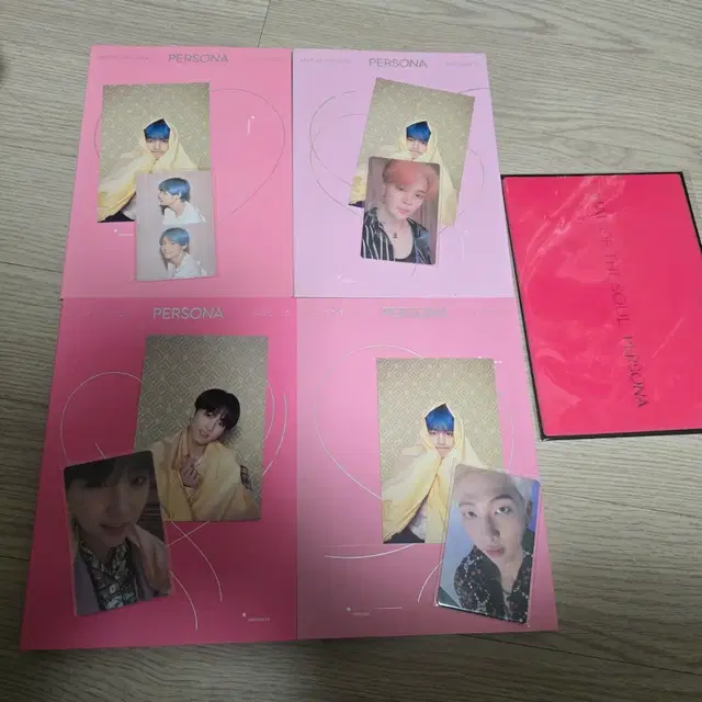 방탄소년단 맵솔 페르소나 앨범 포카 엽서 포함 풀셋양도. bts