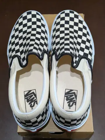VANS SLIP-ON 반스의 체커 패턴 슬립온