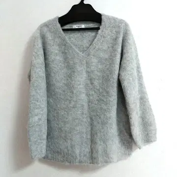 내추럴 뷰티 베이직 알파카 혼방 모헤어 니트