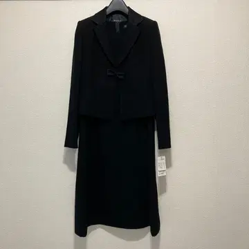 [ 미사용품 ] 블랙 포멀 셋업 원피스 11호