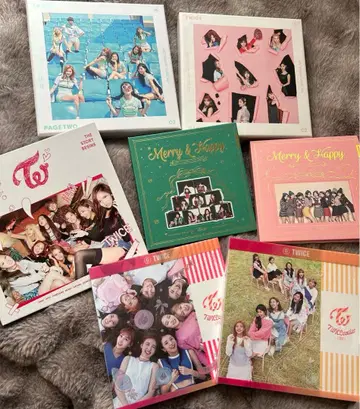 [ 메루카리 시 한정 가격 ] TWICE 앨범 7권 묶음 판매 세트
