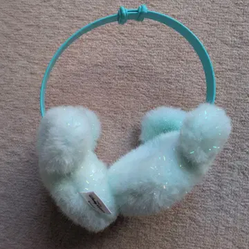 디즈니 귀도리 스카이블루 (라메 믹스)