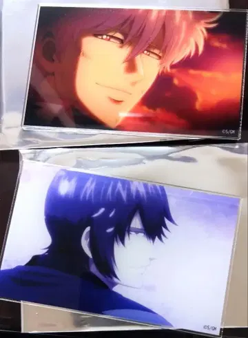 은혼 THE FINAL 아크릴 카드 긴토키 타카스기 4DX 마츠시타촌주쿠