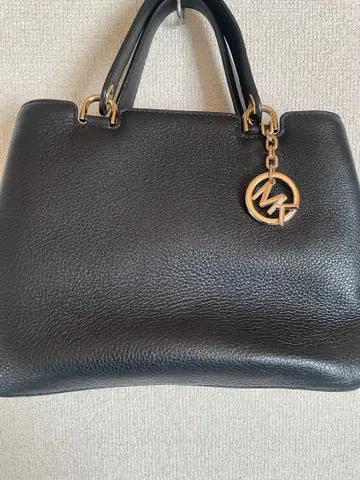 MK 마이클코어스 핸드백 2way 주름 가죽 블랙