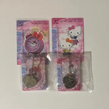 헬로키티 러브베리 참 카드 마법의 시간 리본
