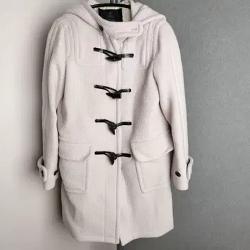 INED 화이트 더플 코트 일본제