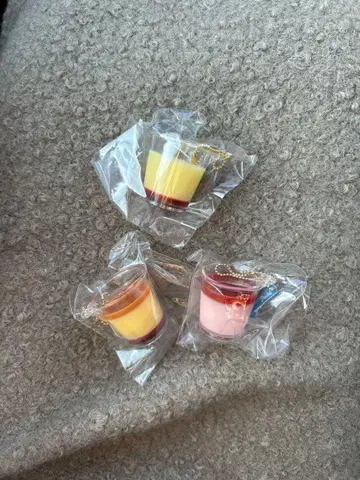 파스텔 푸딩 가챠 3종 세트