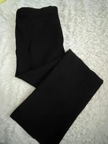 블랙 캐주얼 팬츠 사이즈 38