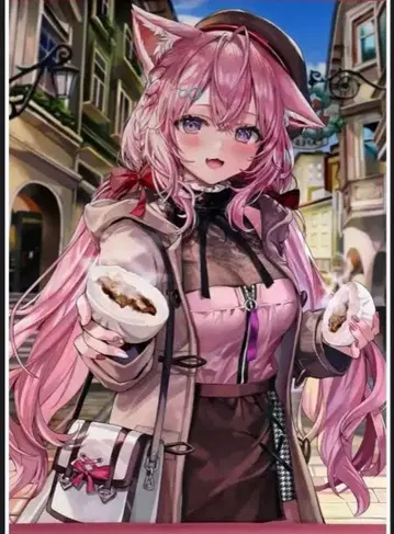 하카이 코요리 모모코 사시미네코 태피스트리 Vtuber