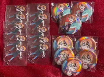 에이트리 이소타케 아쿠타 아쿠타 아니카페 키 비쥬 아크릴 스탠드 캔뱃지